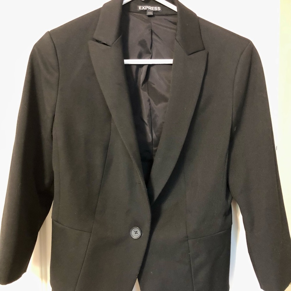 EXPRESS Black Suit Jacket